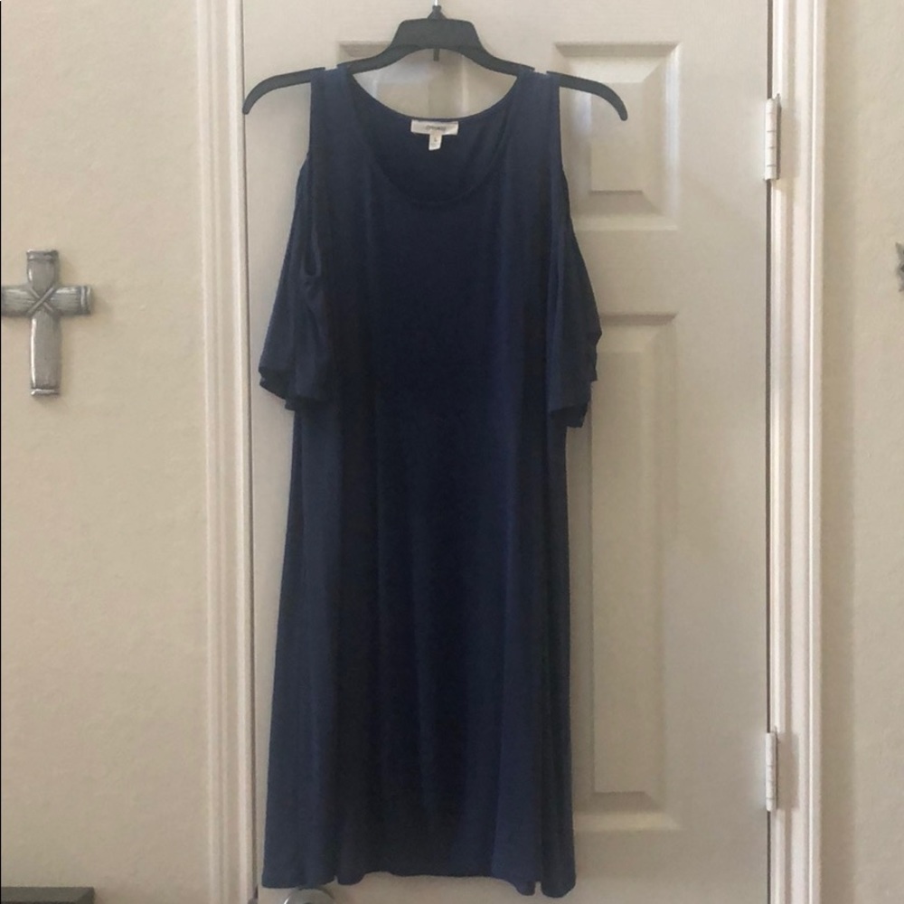 Freeway cold shoulder dress